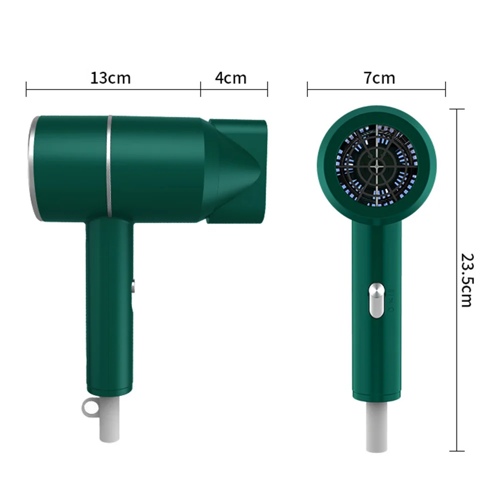 

500W 3 Speed Smart Hammer Hair Dryer Hot and Cold Air Hair Electric Blower Dryer Household Hairdressing Electric Hair Dryer