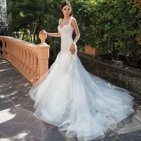 sexy mermaid wedding dresses sweetheart off shoulder button appliqued floor length 2021 new bridal gowns