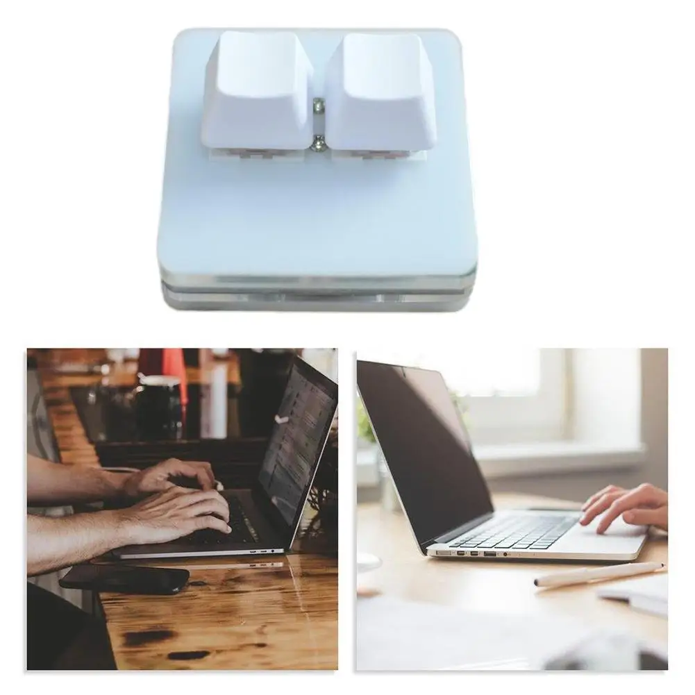 Настраиваемая мини клавиатура 2 клавиши копировать и вставлять аудио