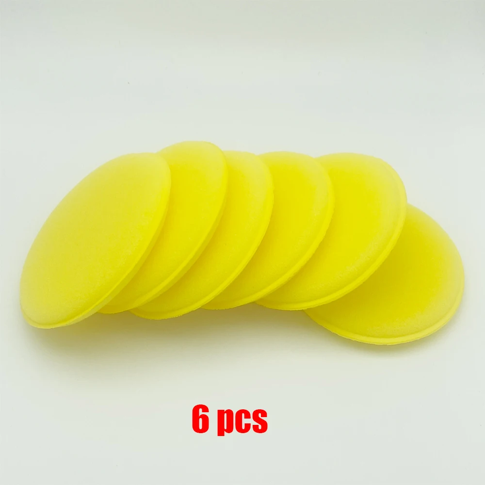 

12pcs/6pcs Waxing Polish Wax Foam Sponge Applicator Pads for Clean Cars In Stock