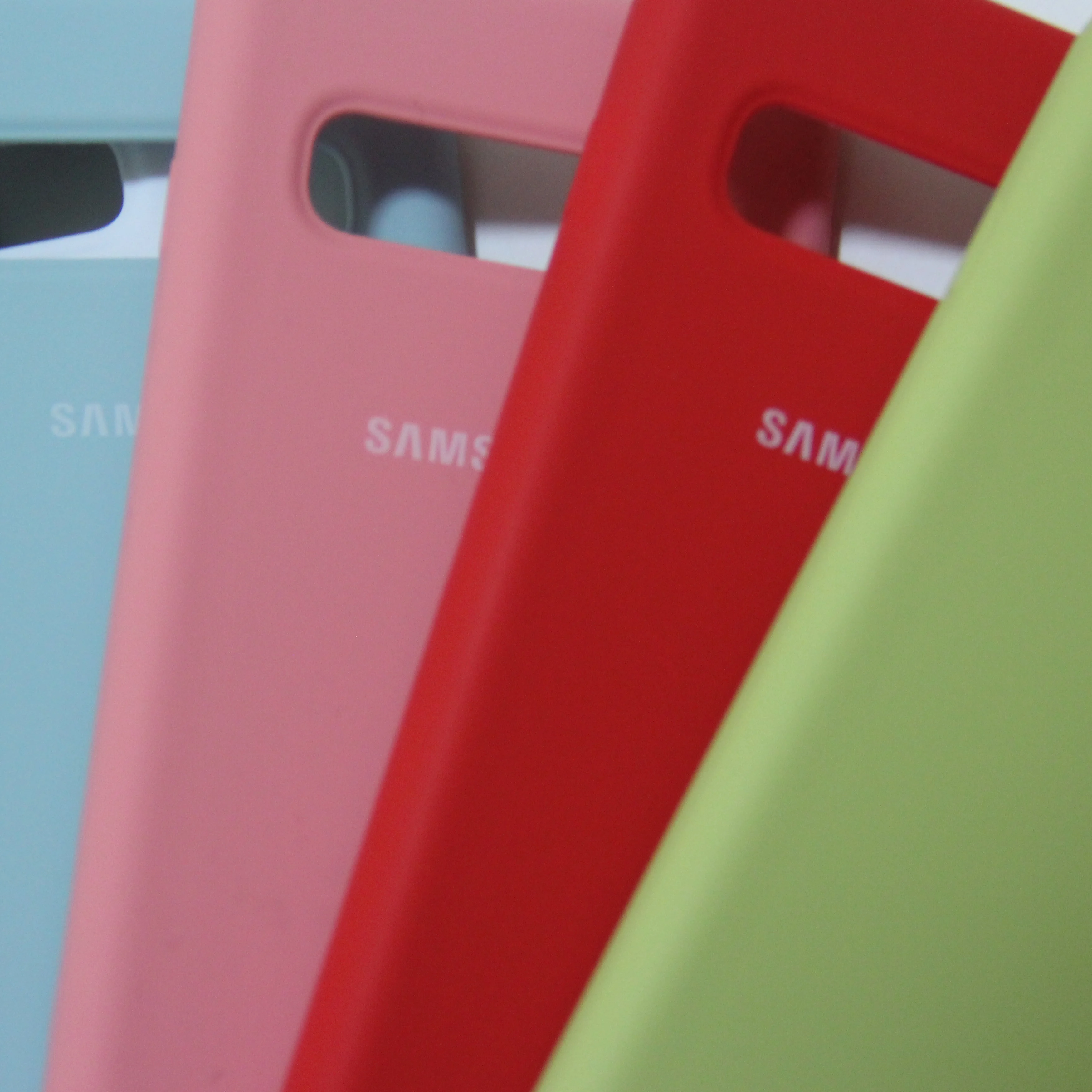 Original Samsung Galaxy S10/S10Plus/S10e Liquid Silicone Case Silky Soft-Touch Finish Back Protective Cover For s10 |