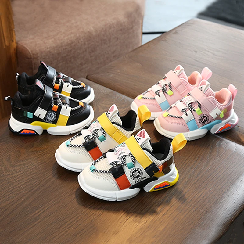 Кроссовки детские дышащие для мальчиков и девочек размер 21-30 | Детская одежда