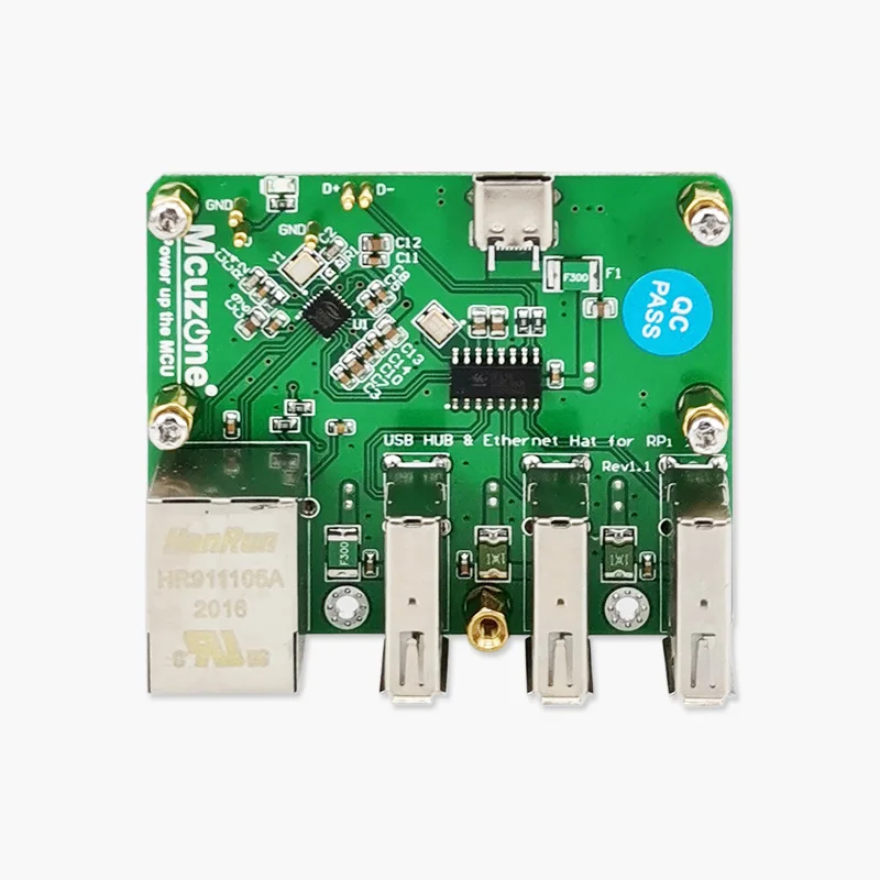 Плата расширения Raspberry Pi Zero W/ WH Ethernet USB интерфейс модуль связи 4G металлический