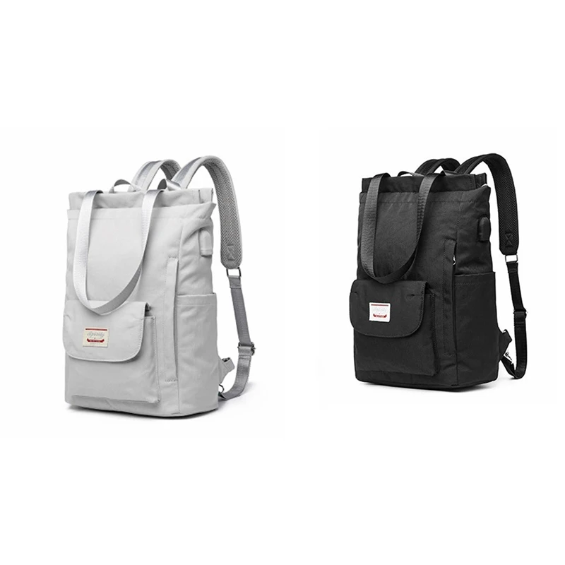 

Модный рюкзак для ноутбука 15,6 дюйма, модный рюкзак из ткани Оксфорд в университетском стиле, школьная сумка для мужчин и женщин