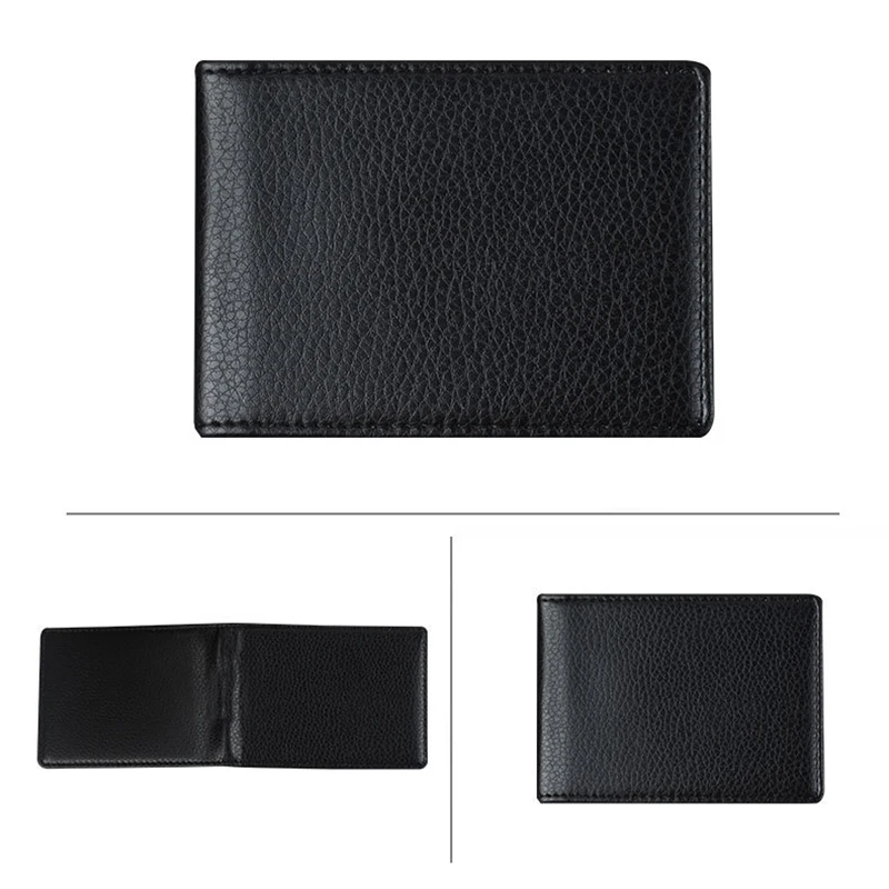 

Solid Color Cover for Car Driving Documents PU Driver License Holder Documents Business Folder Wallet Cover Business Card Holder