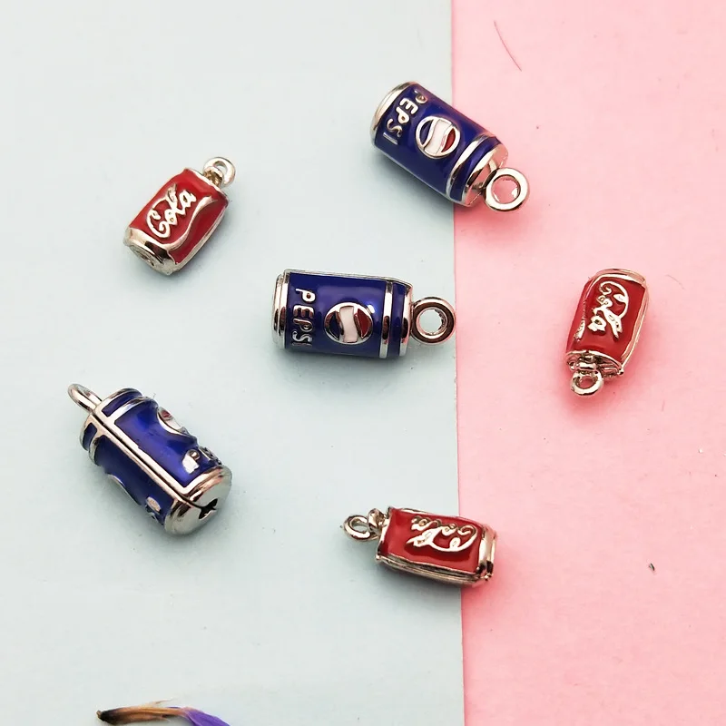 

Jewelry accessories sprite cola beverage bottle can pendant earrings pendant accessories hand DIY material ornaments charms