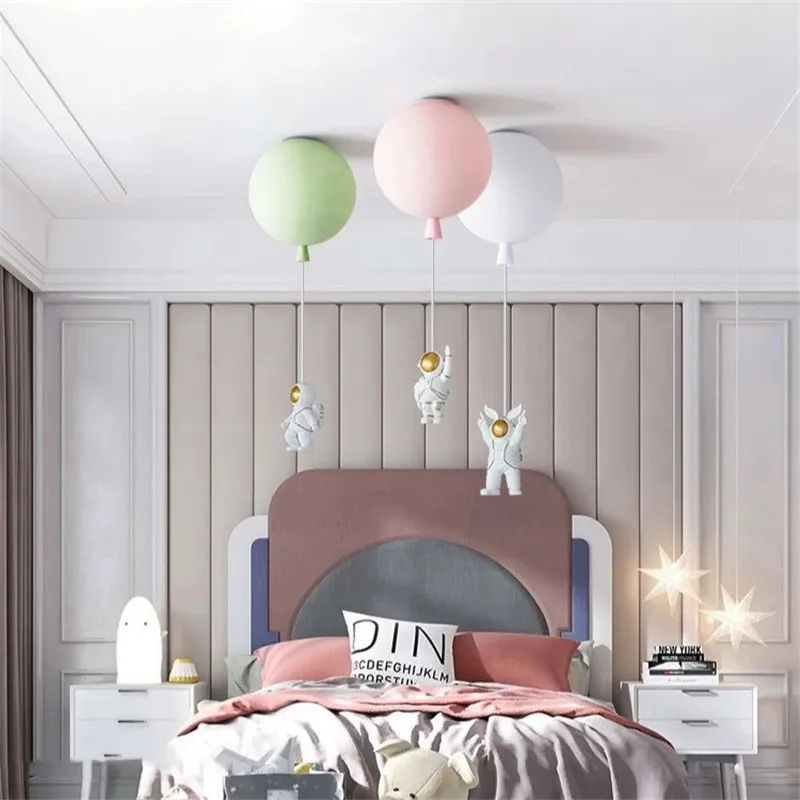 Потолочные светодиодные светильники в скандинавском стиле с изображением