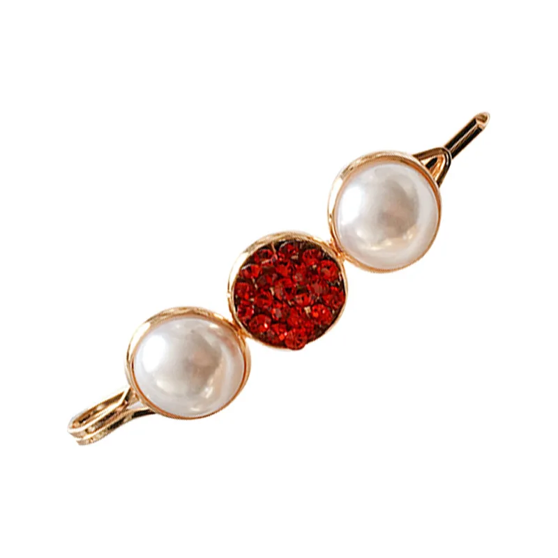 1 шт. Модный корейский стиль сверла жемчужина неправильная ацетат челка клип