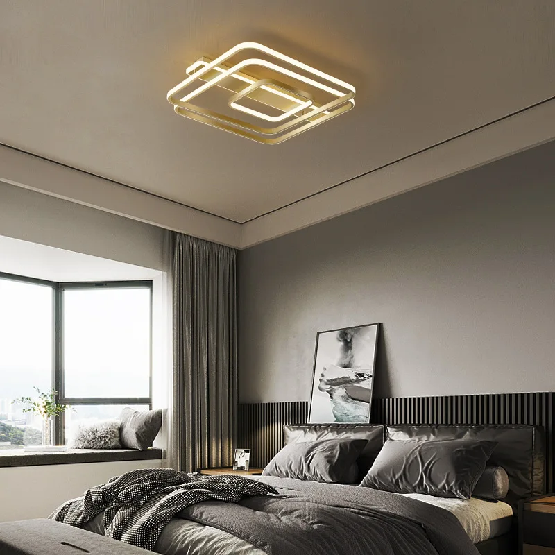 nordic led luminaire lamparas de techo luminaria lampara de techo led ceiling lights plafon led dining room bedroom