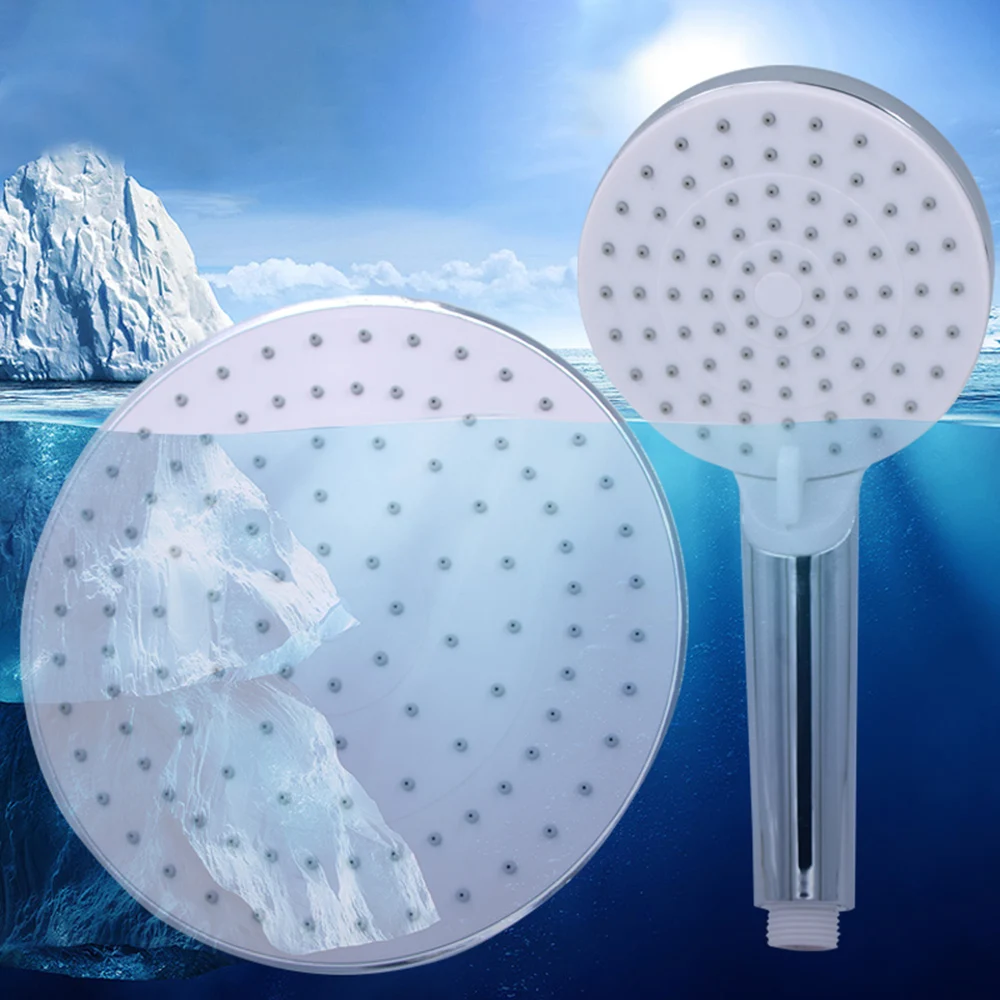 3 режима душевая головка ручной регулируемый круглый топ спрей из нержавеющей