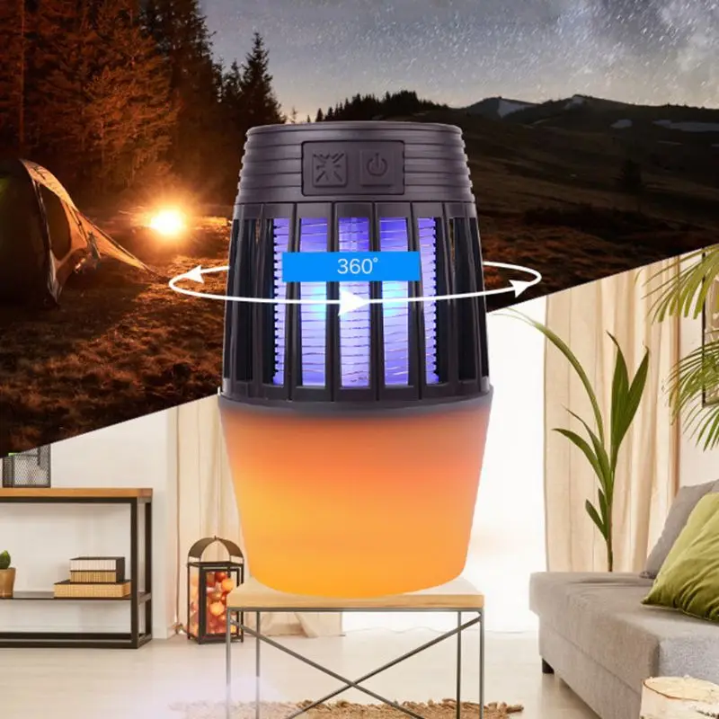 

Electric Bug Zapper Outdoor Lamp High Powered, UV Tube Insect Attracting Killer Waterproof Bug Zappe