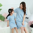 Модная детская ночная рубашка, ночные рубашки в виде панды для девочек, детские хлопковые пижамы для девочек, ночное платье принцессы, одежда для сна, Халат