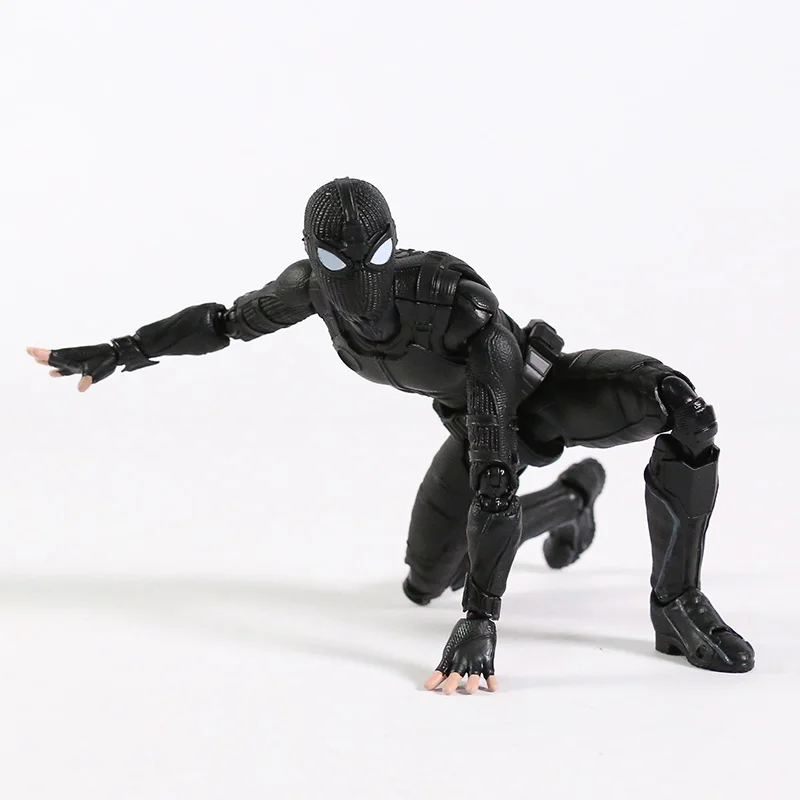 

Spiderman Stealth Suit SHF PVC Action Figure Collectible Model Toy