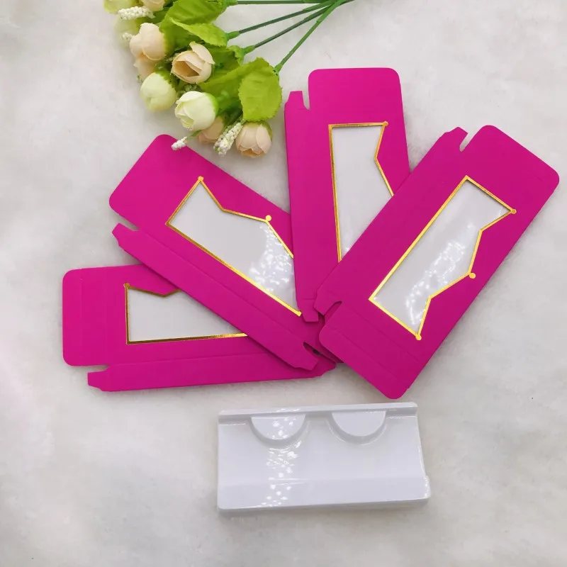 20 шт./лот 50 упаковка пустых ресниц Мягкая бумажная коробка для индивидуальная