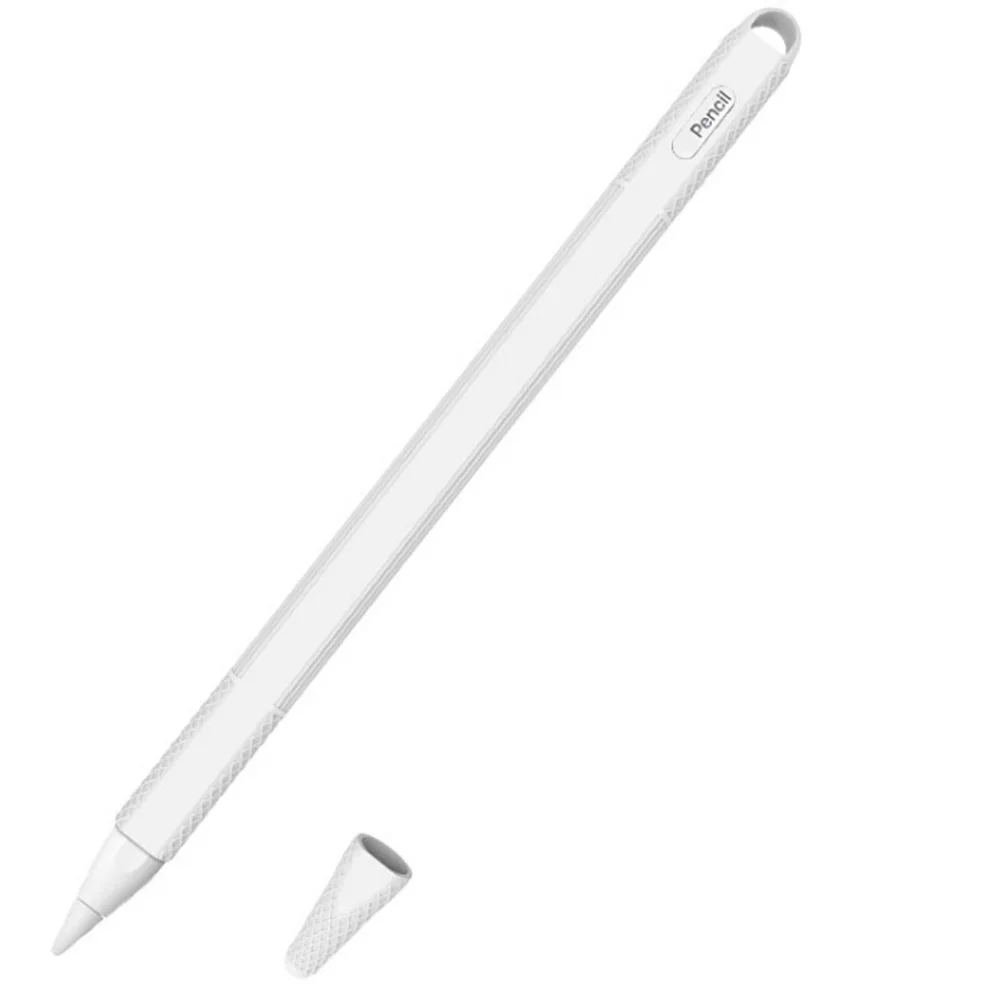 04 pencil 2 bai Для Apple Pencil 2 Чехол Мягкий силиконовый держатель стилус чехол совместимый для Apple Ipad планшет стилус защитный чехол - Цвет: 04 pencil 2 bai