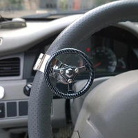 360 car steering wheel knob booster ball anti slip metal bearing power handle spinner auxiliary grip turning helper accessories