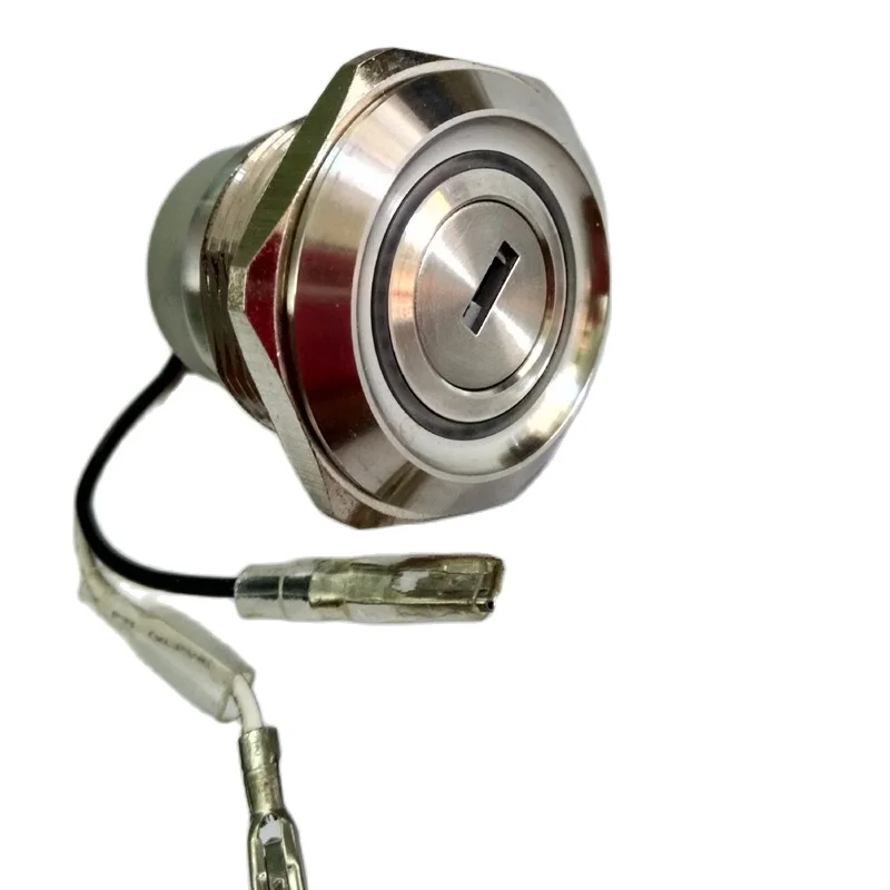 30 мм 2 позиции по прежнему металла 6 в 12 В 24 постоянного тока 110V 220V Зеленая