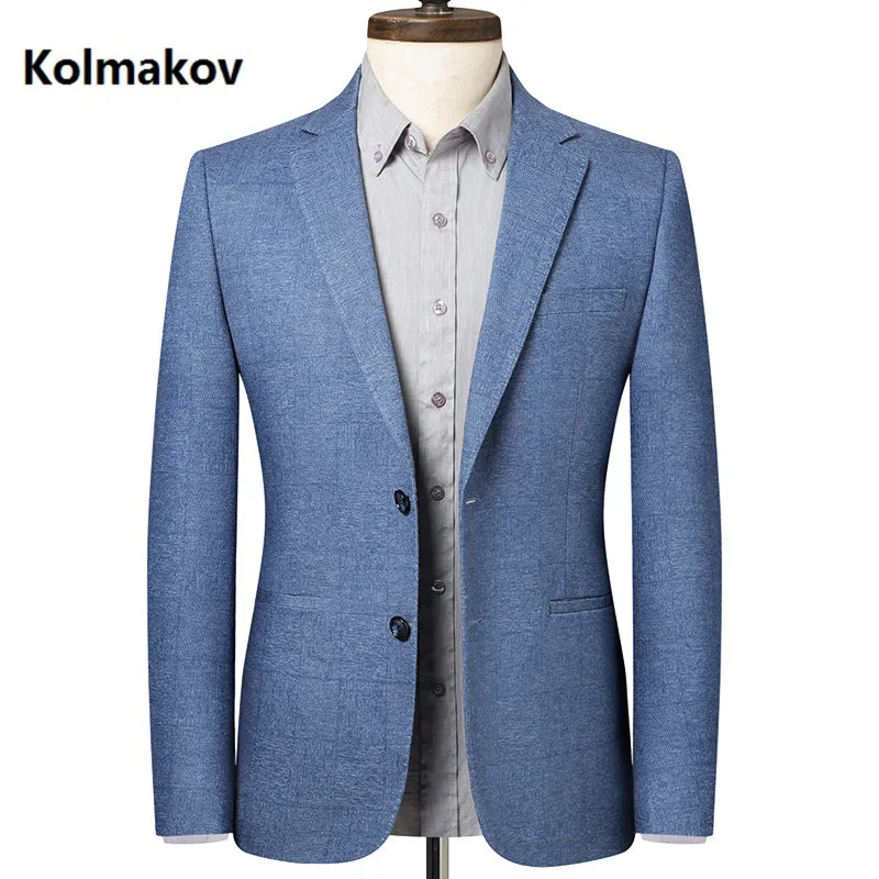 

2020 new arrival spring Single breasted blazer men blue business casual blazers men,men's Suit fashion high quality jackets men