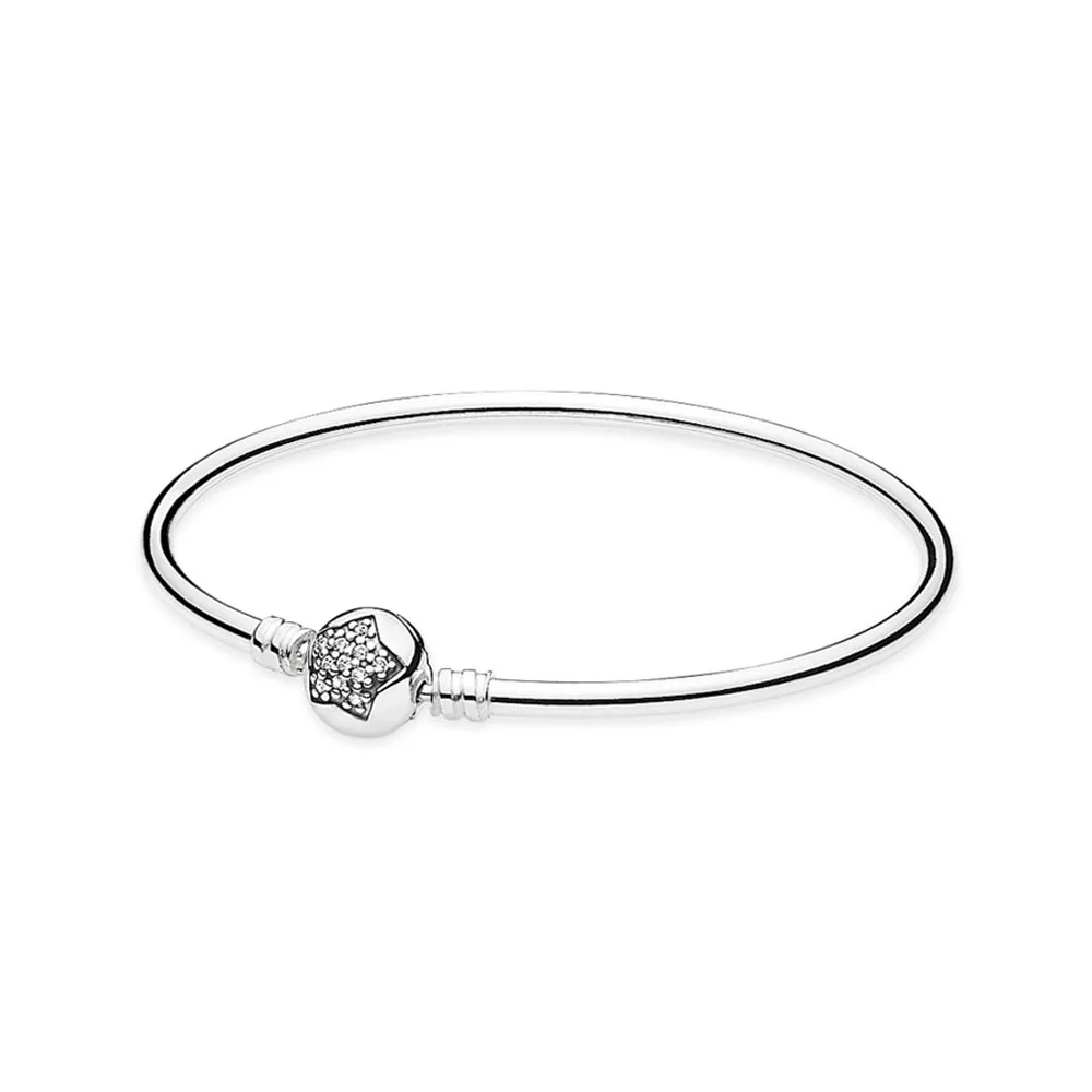 Подлинный 925 пробы серебряный оригинальный Moments Your A Star европейский браслет