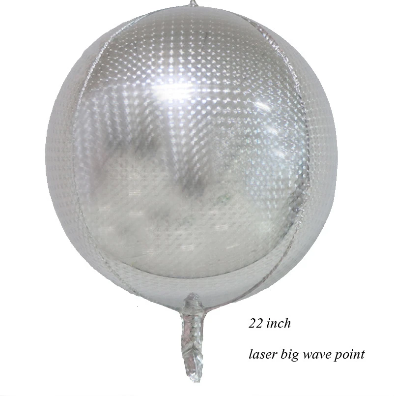 1PC Laser A 1 шт. 18/22 дюйма металлические звезды и сердце 4D диско градиент цвета шары для свадьбы и дня рождения вечерние детские Душ Декор реквизит для фотосессии принадлежности - Цвет: 1PC Laser A