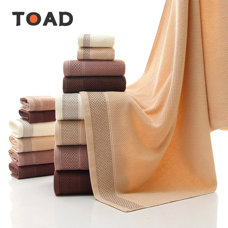 

Toad Pure Cotton Super Absorbent Bath FaceTowel Square Scarf Thick Soft Bathroom Shower Towels Comfortable Gift for Lovers New