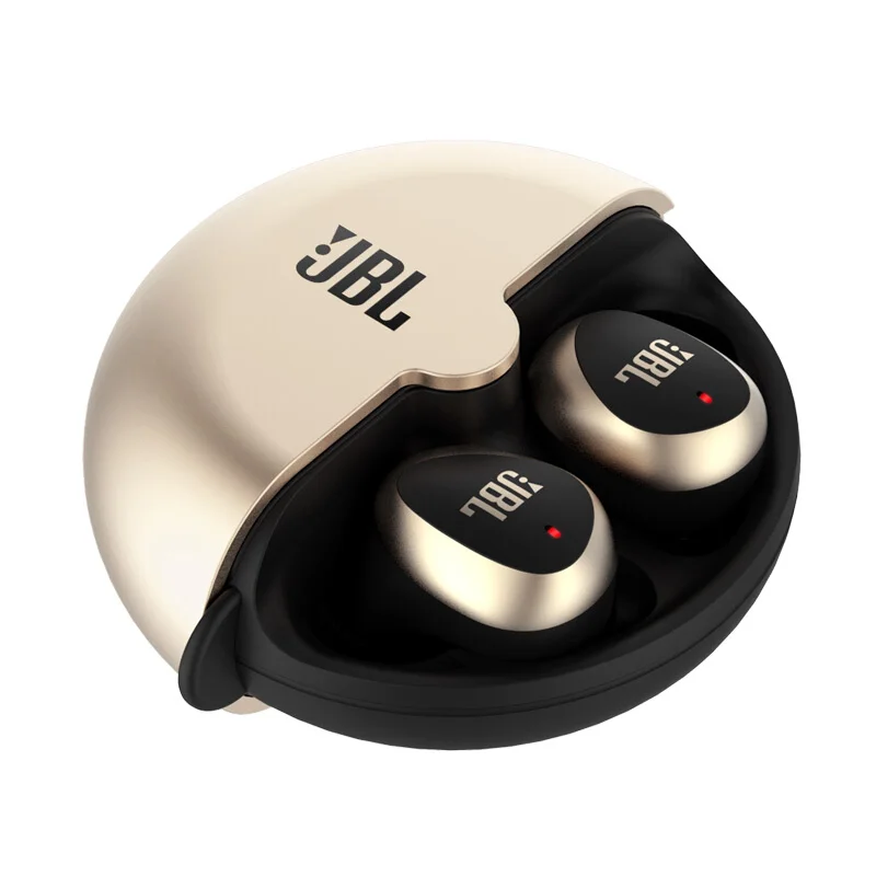 Оригинальные беспроводные наушники JBL C330TWS, Bluetooth V5.0, наушники, стерео микрофон, вкладыши с зарядным устройством, беспроводные наушники - Цвет: Black Golden