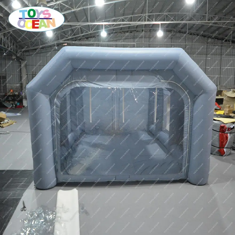 Надувная распылительная камера индивидуального размера для покраски автомобиля