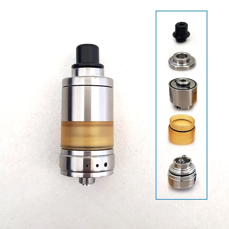

HOTVapor Giant v6 S 23mm/25mm RTA 6ML Capacity 316ss adjustable bottom airflow Single coil Atomizer Potill e cigarettesmoke vape