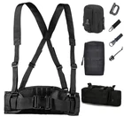 Ремень тактический Мужской с мягкой подкладкой, регулируемый пояс в стиле милитари спецназа, спецназ, SWAT, военный портативный