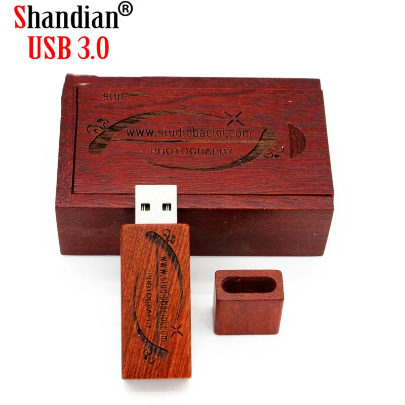 SHANDIAN USB флеш накопитель с деревянным корпусом 4 ГБ 16 32 64 ГБ|USB флэш-накопители| |