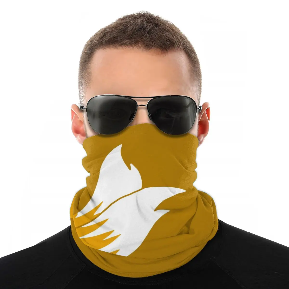 

Miles 'Tails' Prower Scarves Neck Face Mask Unisex HalloweenTube Scarf Tubular Bandanas Multi-functional Headband Outdoor Hiking