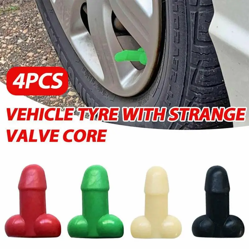 

Tirecockz Valve Stem Caps - 4 Pack - Great For Pranks, Parties Bachelorette X1V5