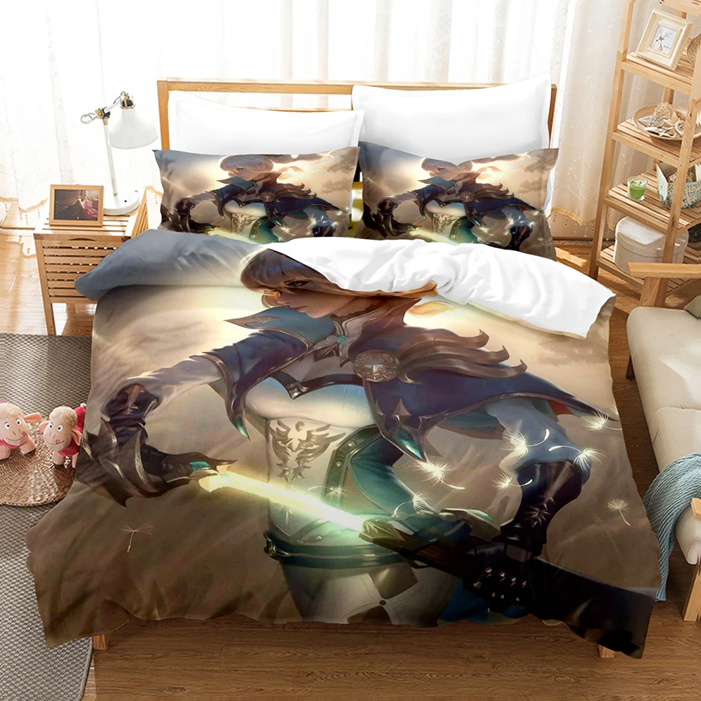 

Genshin Impact Bedding Set Queen Bedding Duvet Cover Set Bedding Set Bed Cover Cotton Queen Bedroom Bed Cover Bed Set Bedding