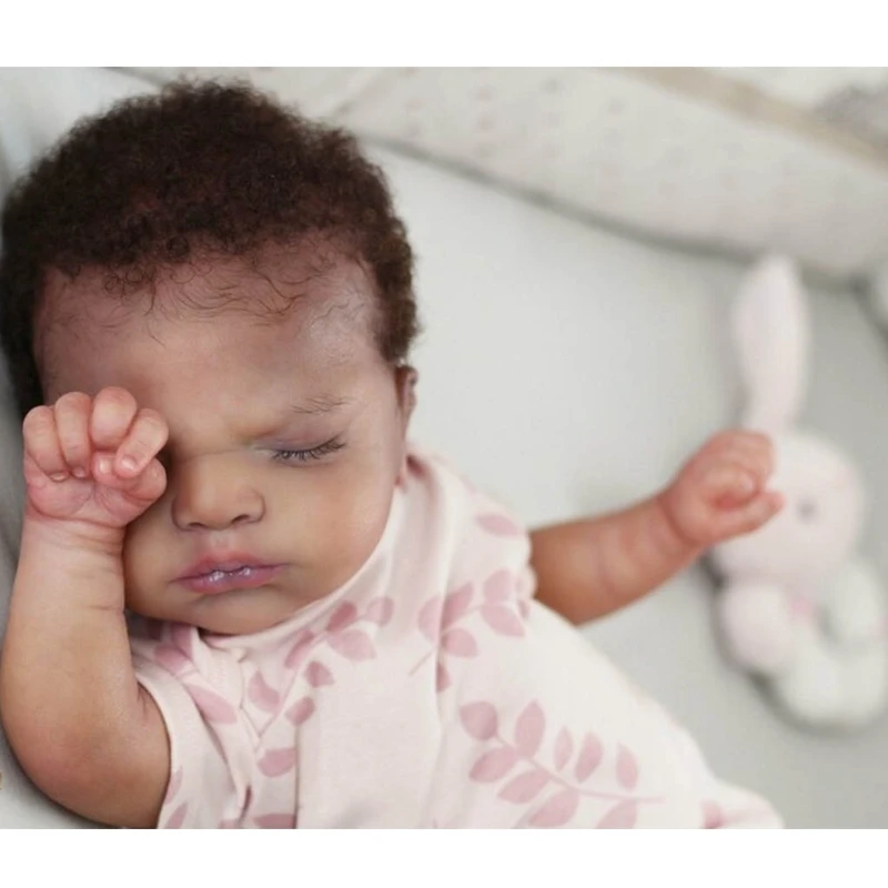 

Комплект кукол Reborns P15C 21 дюйм, Неокрашенная Детская кукла «сделай сам» с головой, полными конечностями и тканью для тела