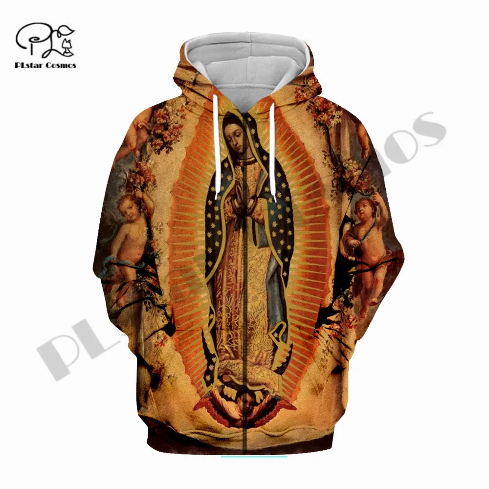 

PLstar Cosmos 3DPrint Newest Saint Mary Art Premium Awsome Unique Funny Harajuku Streetwear Unisex Hoodie/SweatshirtZip Style-4