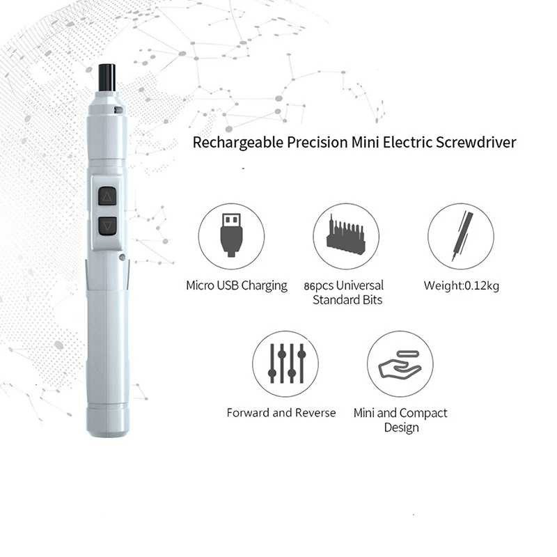 cordless electrical screwdriver 3 6v mini power tool rechargeable multifucntion manual and automatic 88 pcs bits phone repair free global shipping