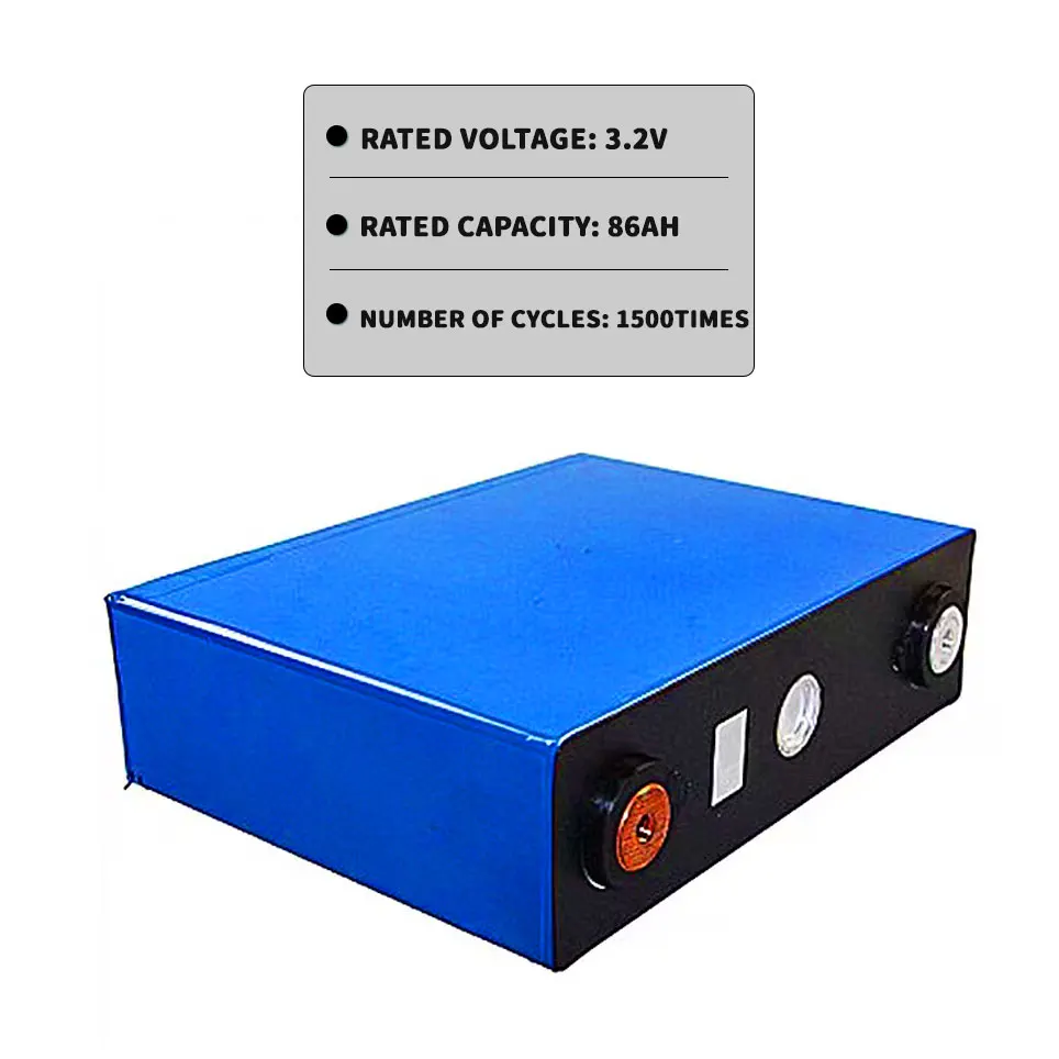 

4PCS lifepo4 3.2v 86Ah lithium battery no 3.2v 80Ah 100Ah deep cycles for diy scooter bike inverter EU US free shipping
