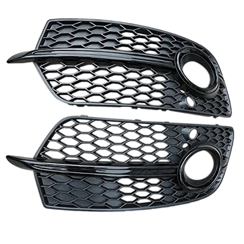 

Передний бампер, противотуманная фара, решетка, противотумансветильник фара, сотовая Крышка для Q5 S-Line SQ5 Sport 2014-2017