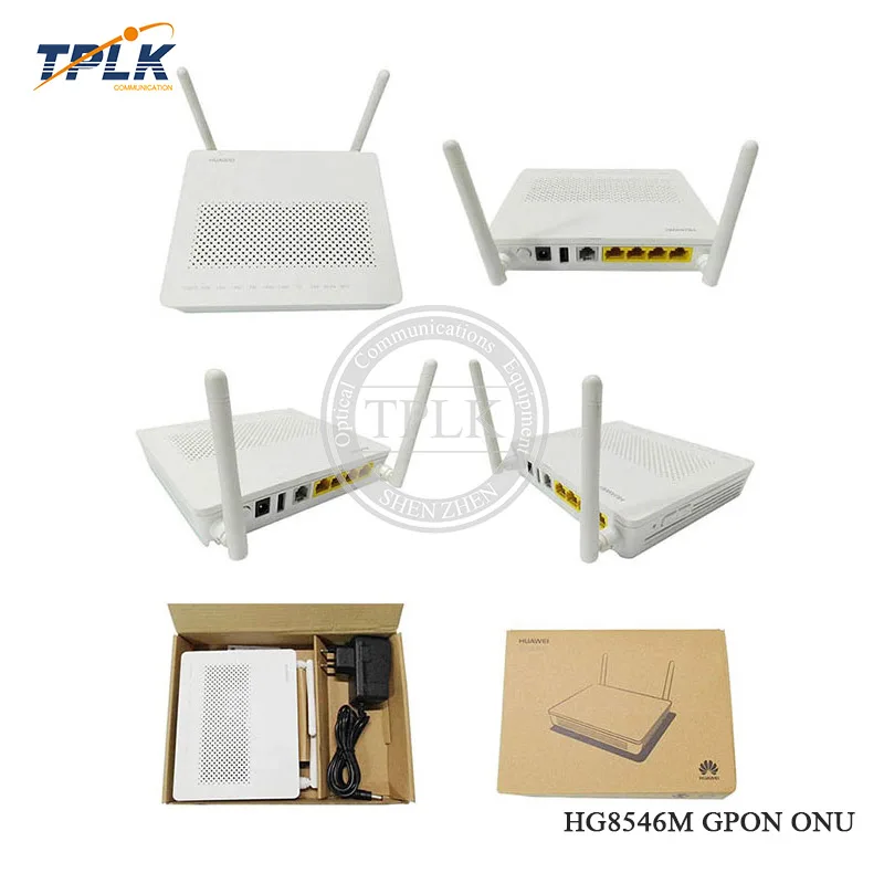 1 шт. 100% оригинал Новый HG8546M GPON терминал ONU/ONT HGU режим трасса 1GE + 3FE WI-FI горячая