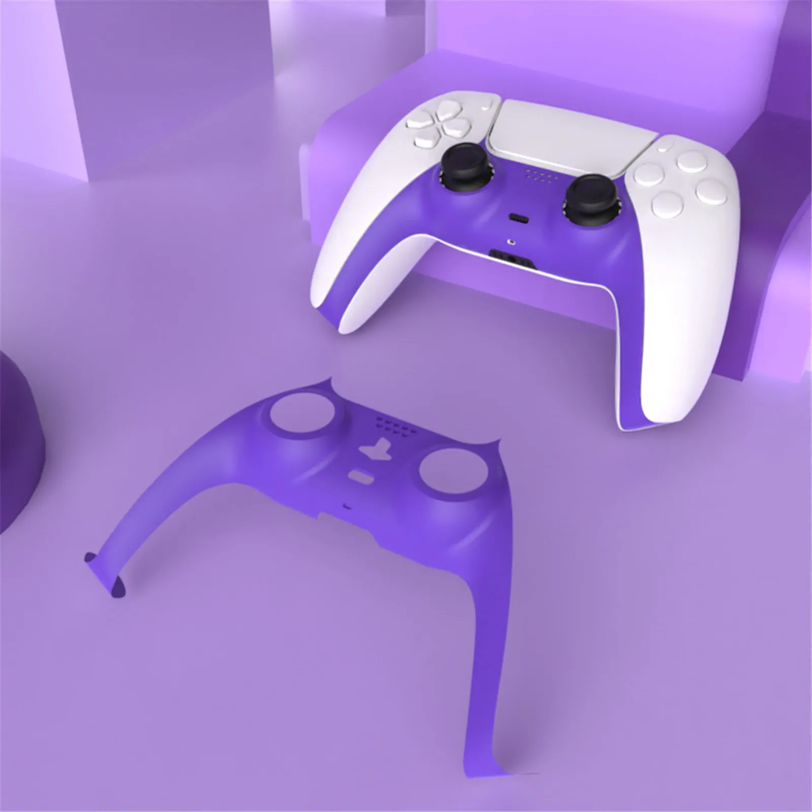 

Handle Decorative Clip Cover Clamp Controller Middle Decorative Cover Strip Skin Shell For Ps5 Gamepad Games Accessories #3