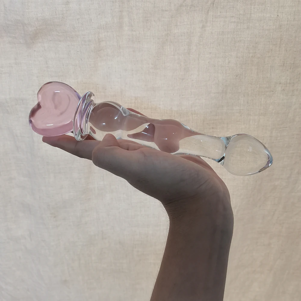 Хорошая с высоким уровнем Класс однотонные Стекло игрушки анальные шарики