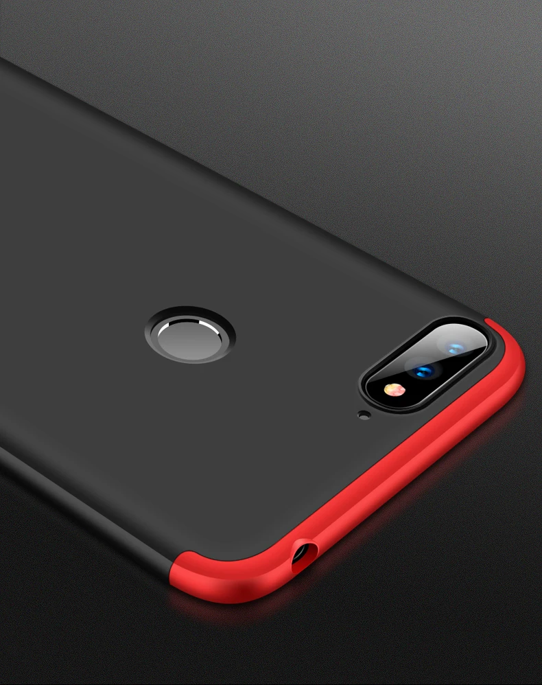 Huawei Honor 7C AUM L41 360 Защитный чехол Honor 7C 360 градусов полный Чехол Жесткий Чехол для huawei Honor 7C Pro LND L29+ стеклянная пленка