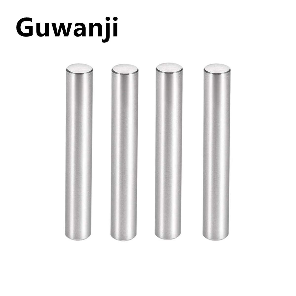 

Guwanji 4Pcs 6X40mm Dowel Pin 304 Stainless Steel Cylindrical Shelf Support Pin