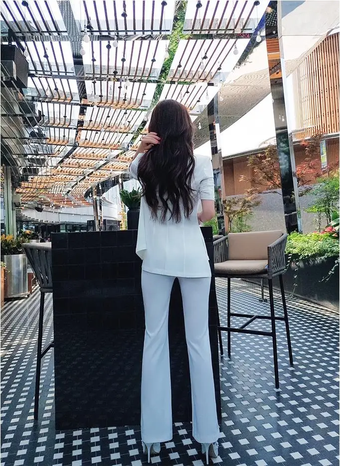 Новинка весна-лето 2020 Офисная Женская тонкая Брендовая женская одежда для