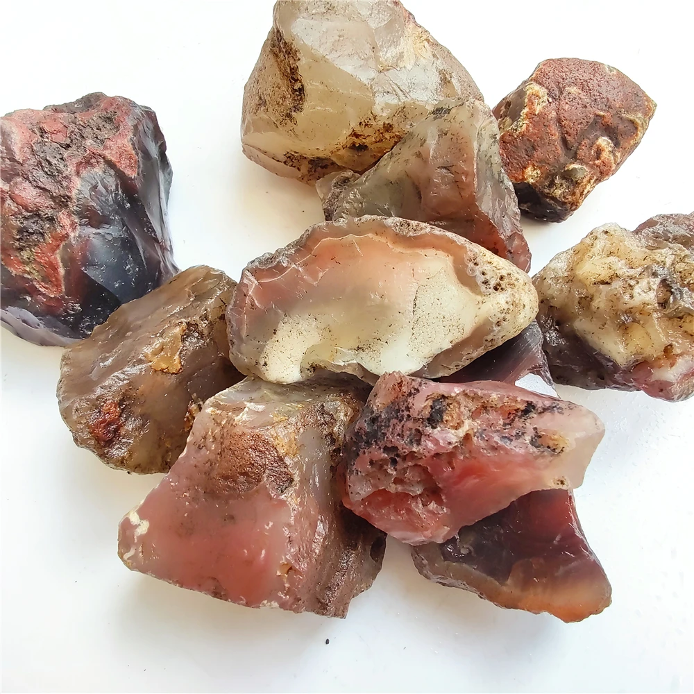 

Natural Onyx Stone Rough Carnelian Raw Stone Crystal Red Agate Healing Mineral Specimens