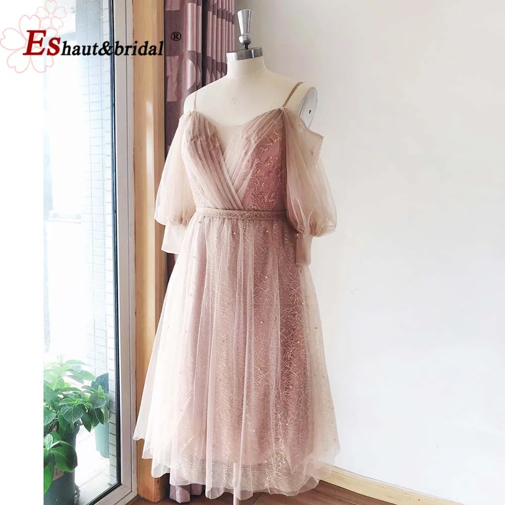 Элегантное коктейльное платье с открытыми плечами для девушек 2023 кружевные