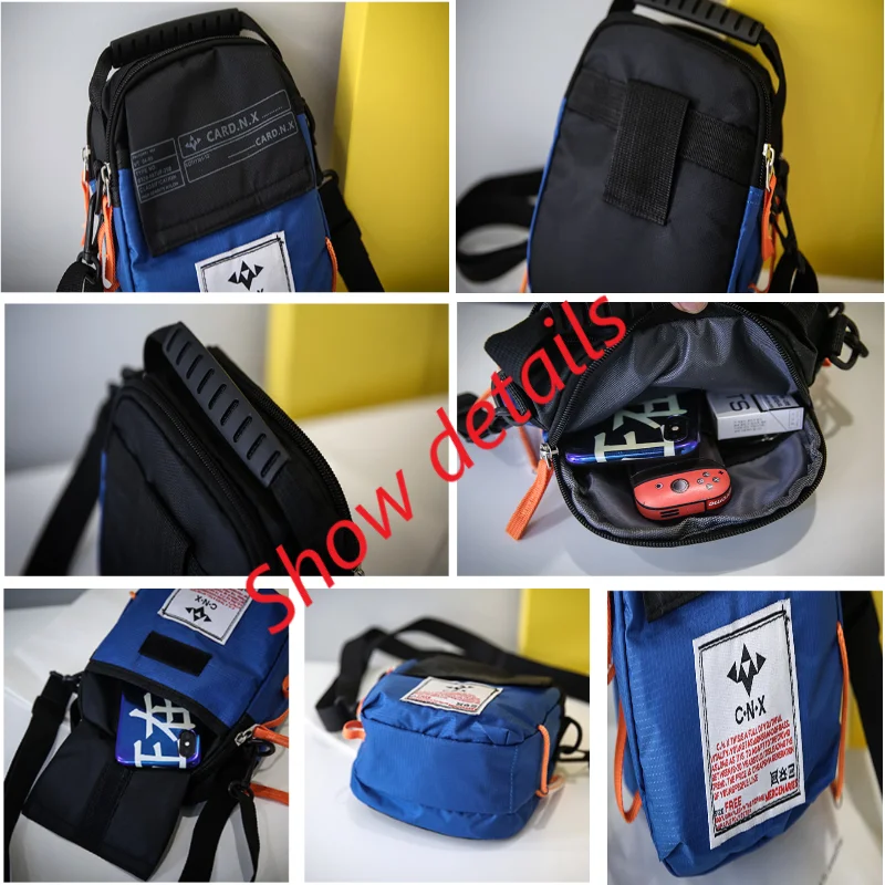 

Mini Women bungee Crossbody Bag Messenger Shoulder Bag Oxford cloth all-match Small Tote Messenger Colorful Bags Unisex 2021 New