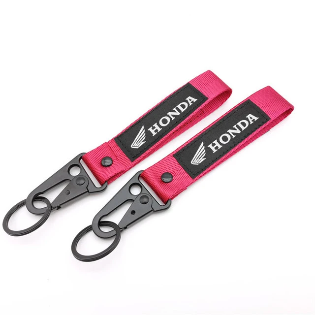 Брелок с фирменным логотипом мотоцикла Универсальный брелок вышивкой для Honda