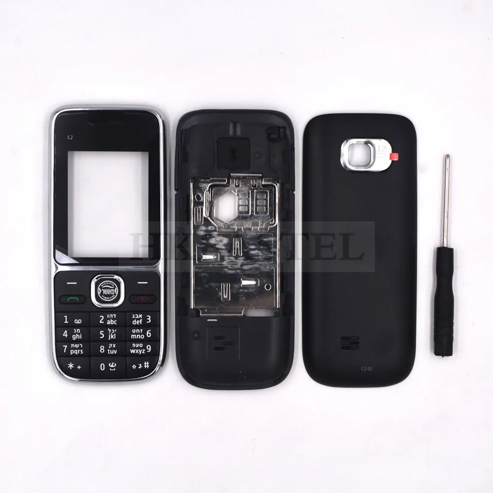 10 шт./лот новинка высокое качество C2-01 чехол для Nokia C2 c2-01 полный корпус +