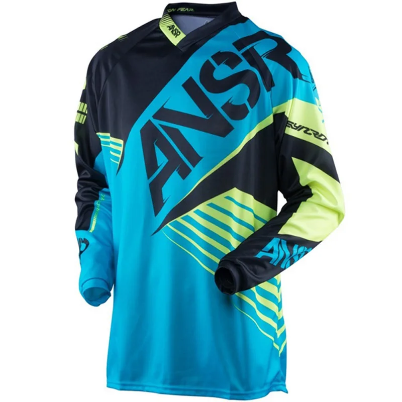 2021 answer moto gp dh mtb shirt xxxl cycling mx cross motorcycle motocross clothe jersey breathable quick dry wear |